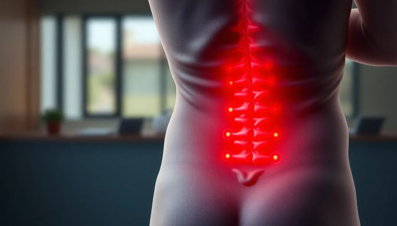 Discover Relief from Herniated Disc Back Pain with Ergonomic Solutions - Illustration