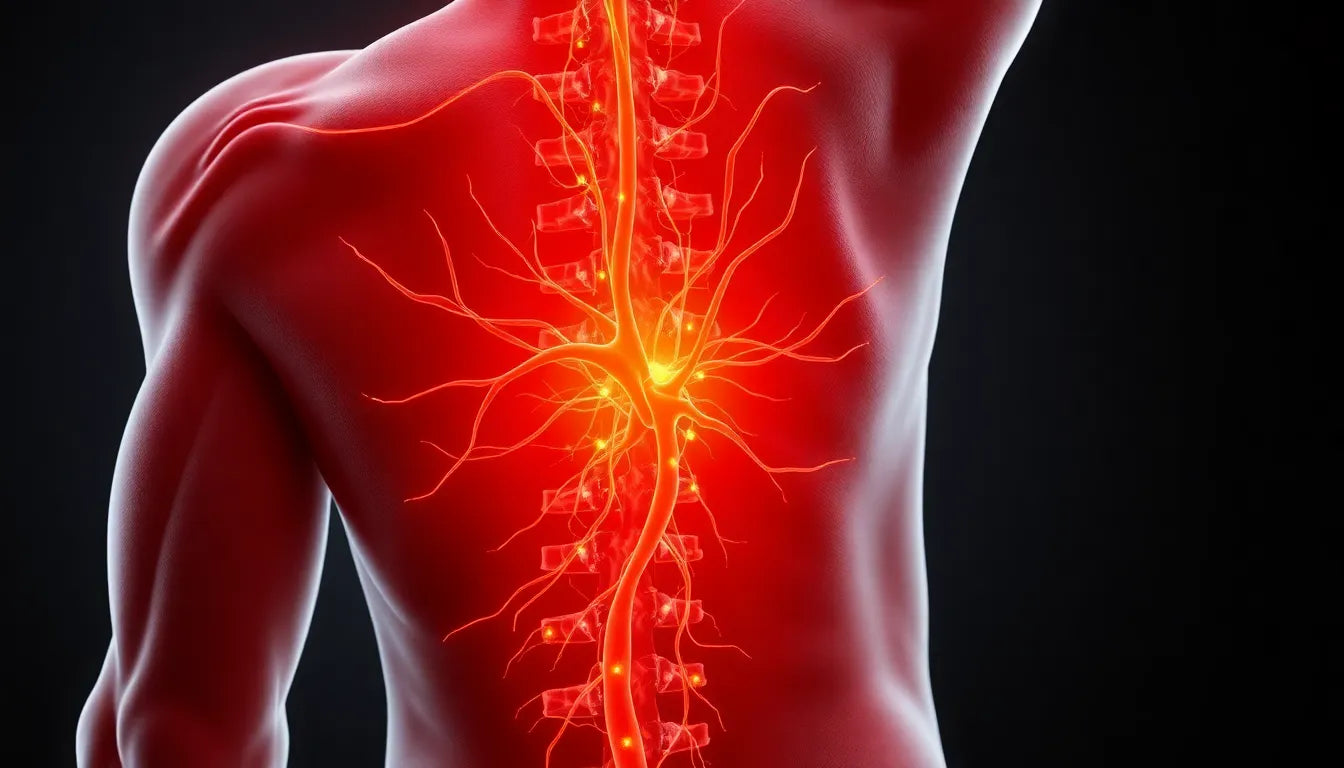 Finding Relief from Nerve Pain after a Herniated Disc - Illustration