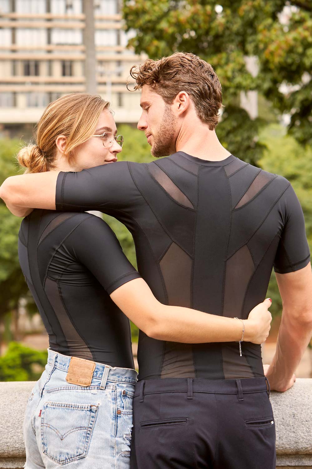 Anodyne Womens Posture Shirt 2.0 Black